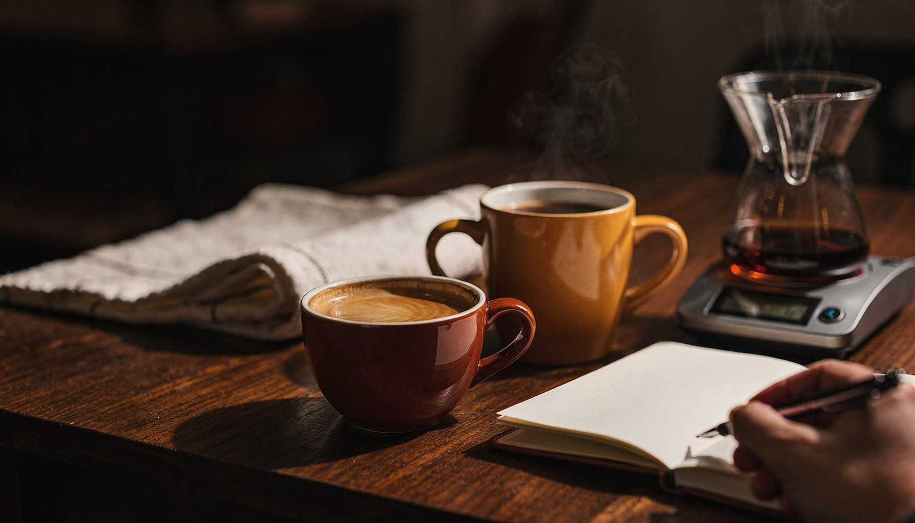 Brian's Coffee Spot website preview